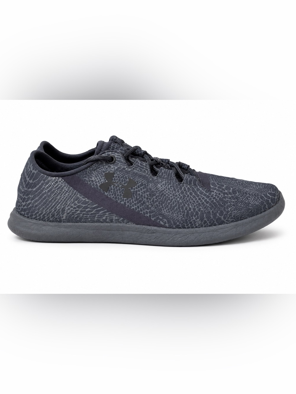 Under Armour SpeedForm StudioLux Black Snakeskin Training Shoes Women’s US 8